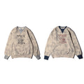 HOUSTON / 22460 TWO TONE C/N SWEAT (BEE)