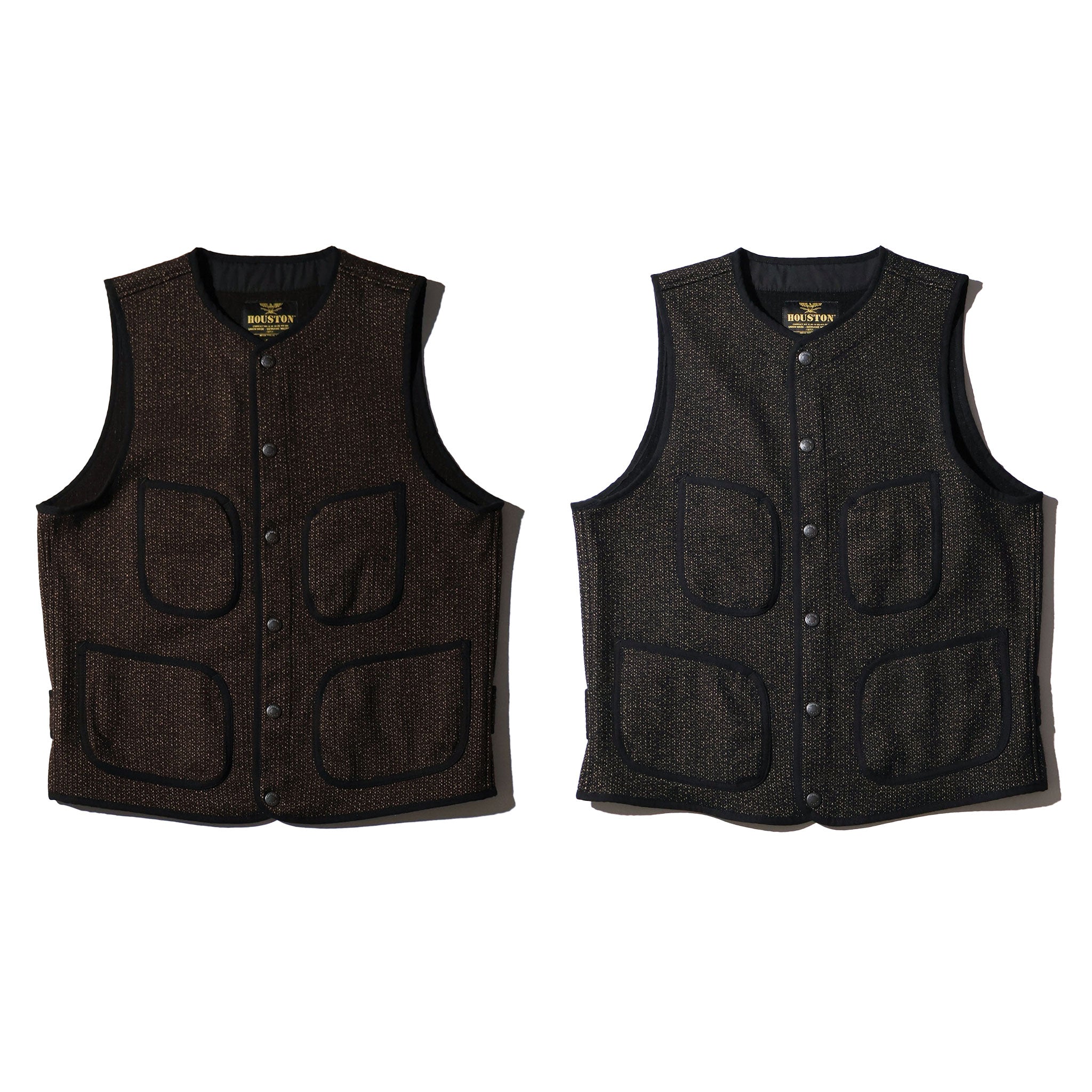 HOUSTON / 515645 BEACH CLOTH VEST MADE IN JAPAN