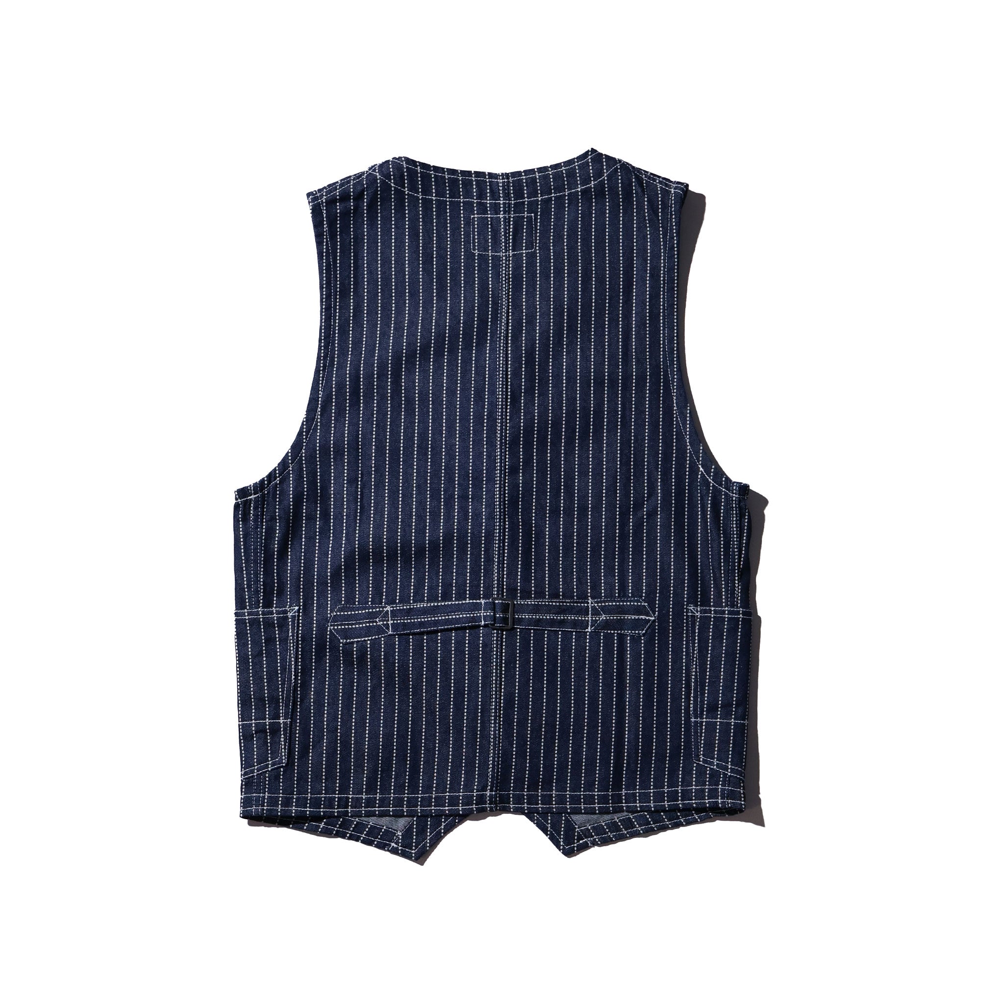 HOUSTON / 51550 WABASH DENIM RAILROAD VEST