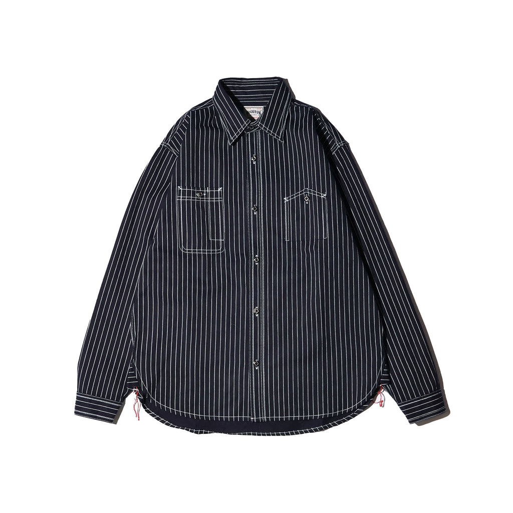 HOUSTON / 41260 INDIGO WABASH 40's WORK SHIRT