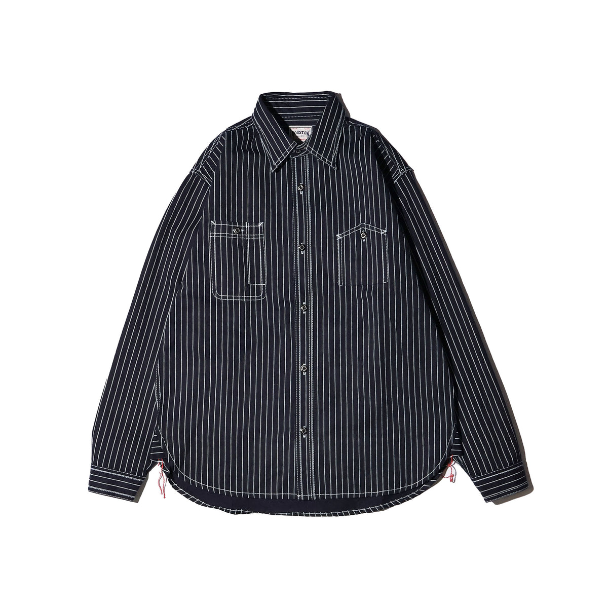 HOUSTON / 41260 INDIGO WABASH 40's WORK SHIRT