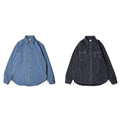HOUSTON / 41260 INDIGO WABASH 40's WORK SHIRT