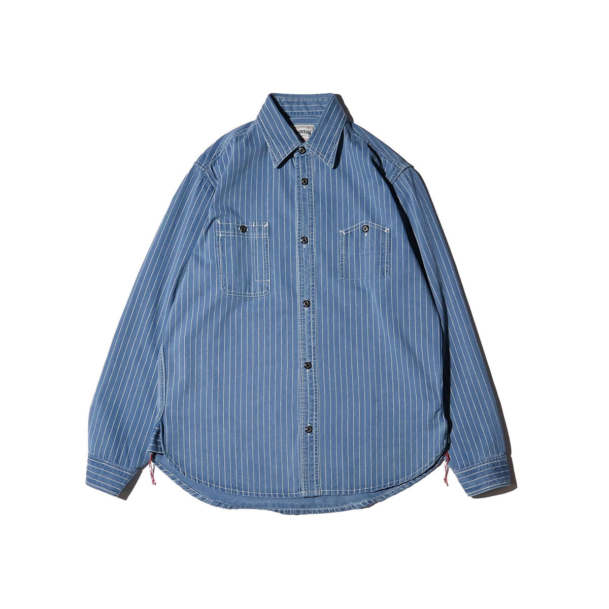 HOUSTON / 41260 INDIGO WABASH 40's WORK SHIRT