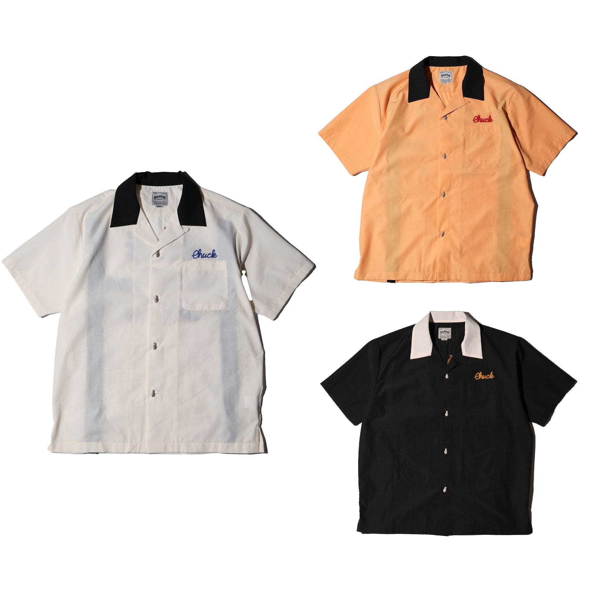 HOUSTON / 41320 BROAD BOWLING SHIRT (BOL's) - TRUTH