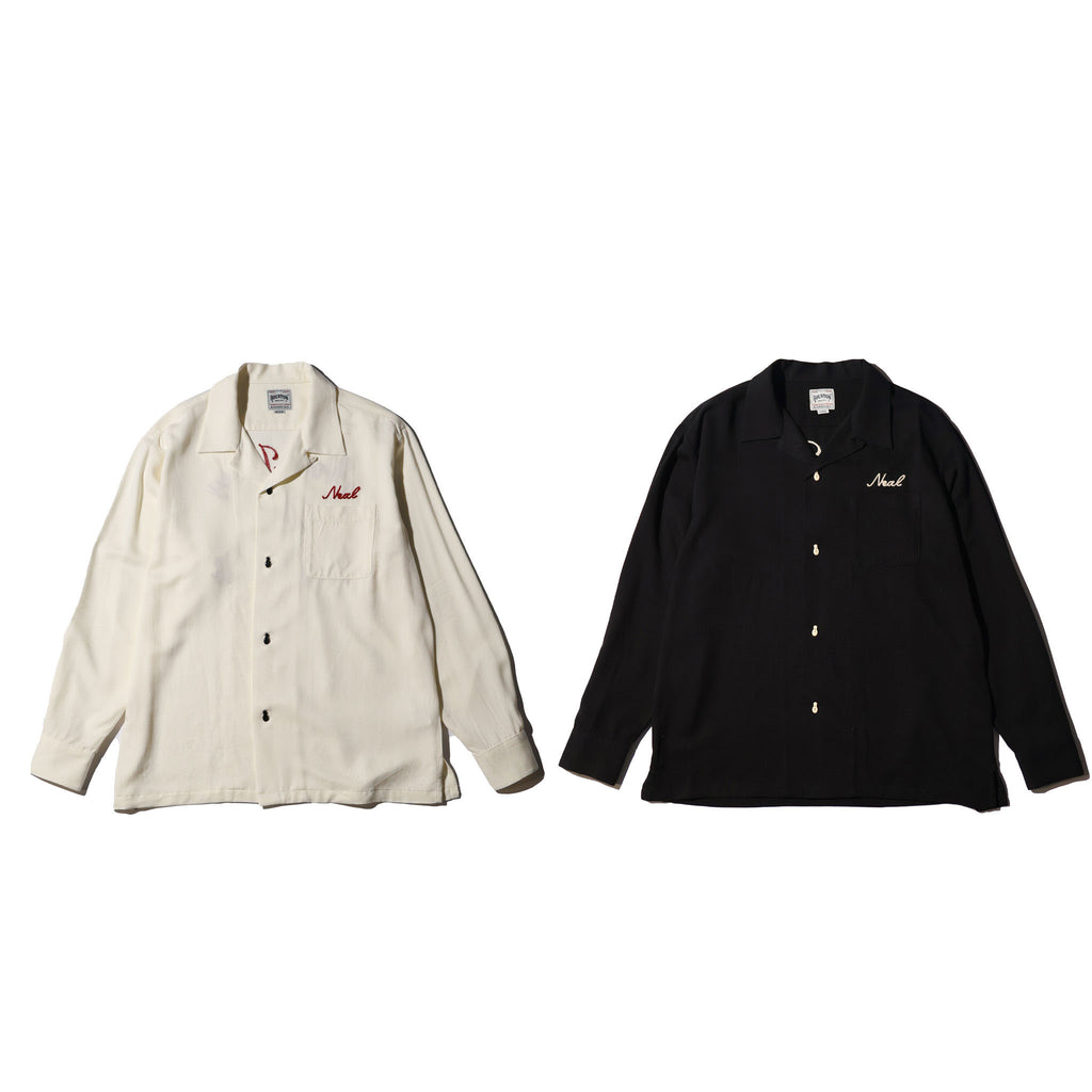 HOUSTON / 41299 BOWLING L/S SHIRT (NEW JERSEY) - TRUTH