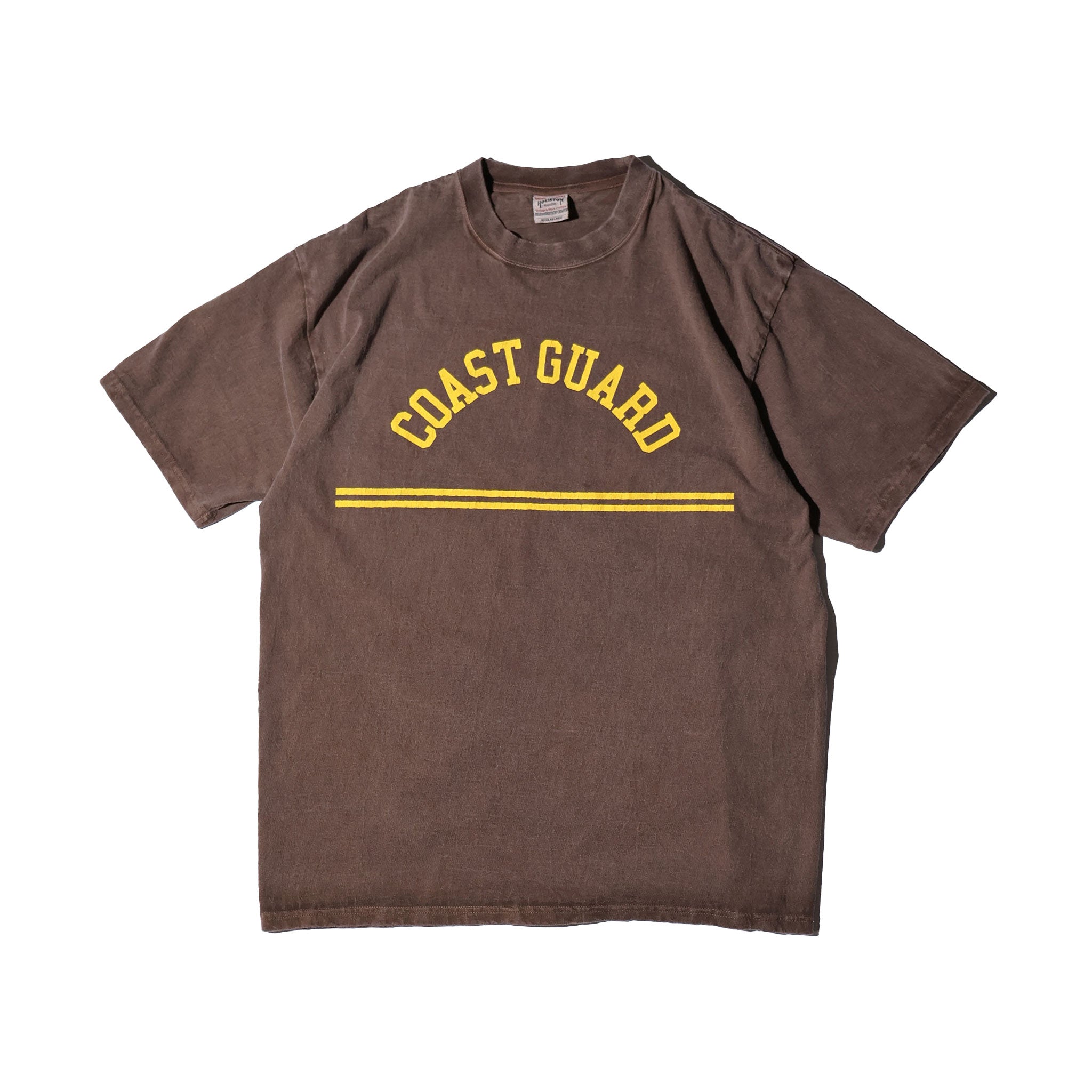 HOUSTON / 22424 PIGMENT PRINT TEE (COAST GUARD) MADE IN JAPAN - TRUTH