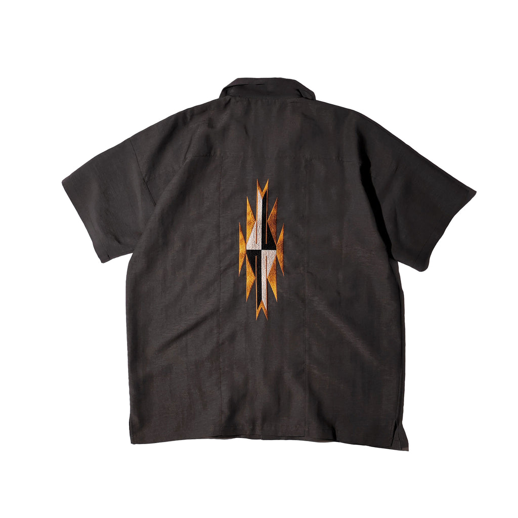 HOUSTON / 41331 LINEN CHIMAYO SHIRT - TRUTH