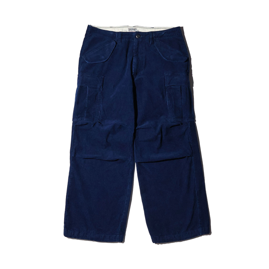 HOUSTON / 10191 INDIGO CORDUROY M-65 PANTS