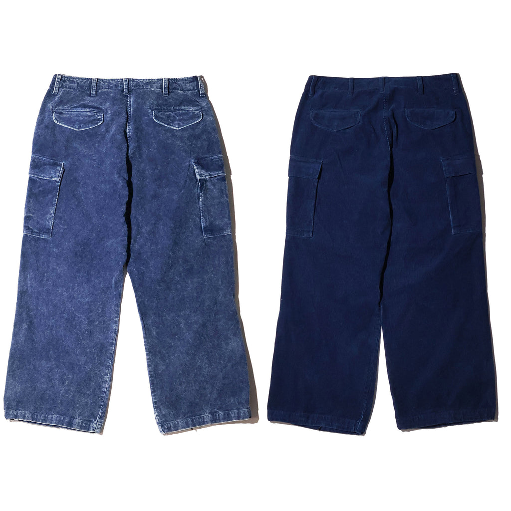 HOUSTON / 10191 INDIGO CORDUROY M-65 PANTS