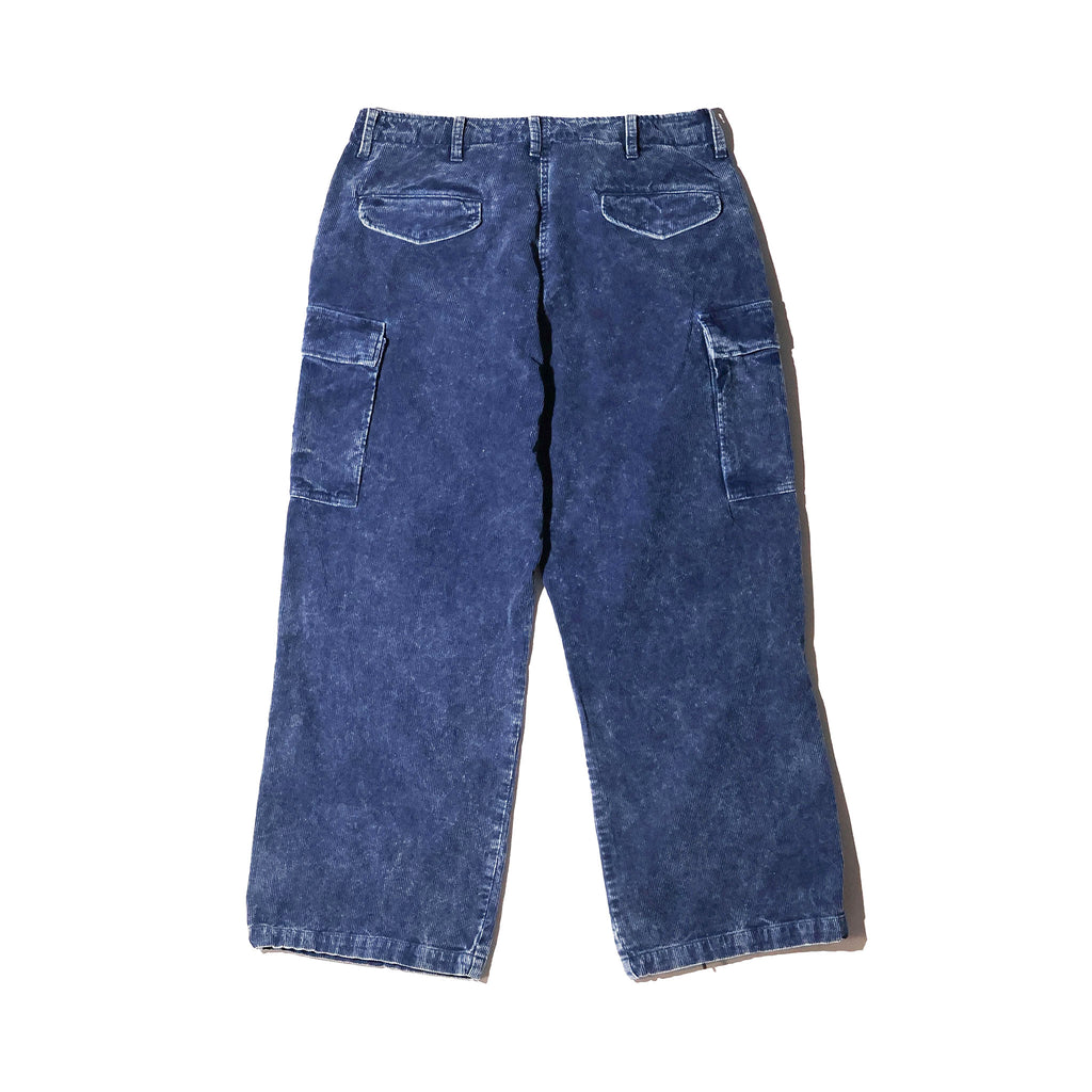 HOUSTON / 10191 INDIGO CORDUROY M-65 PANTS
