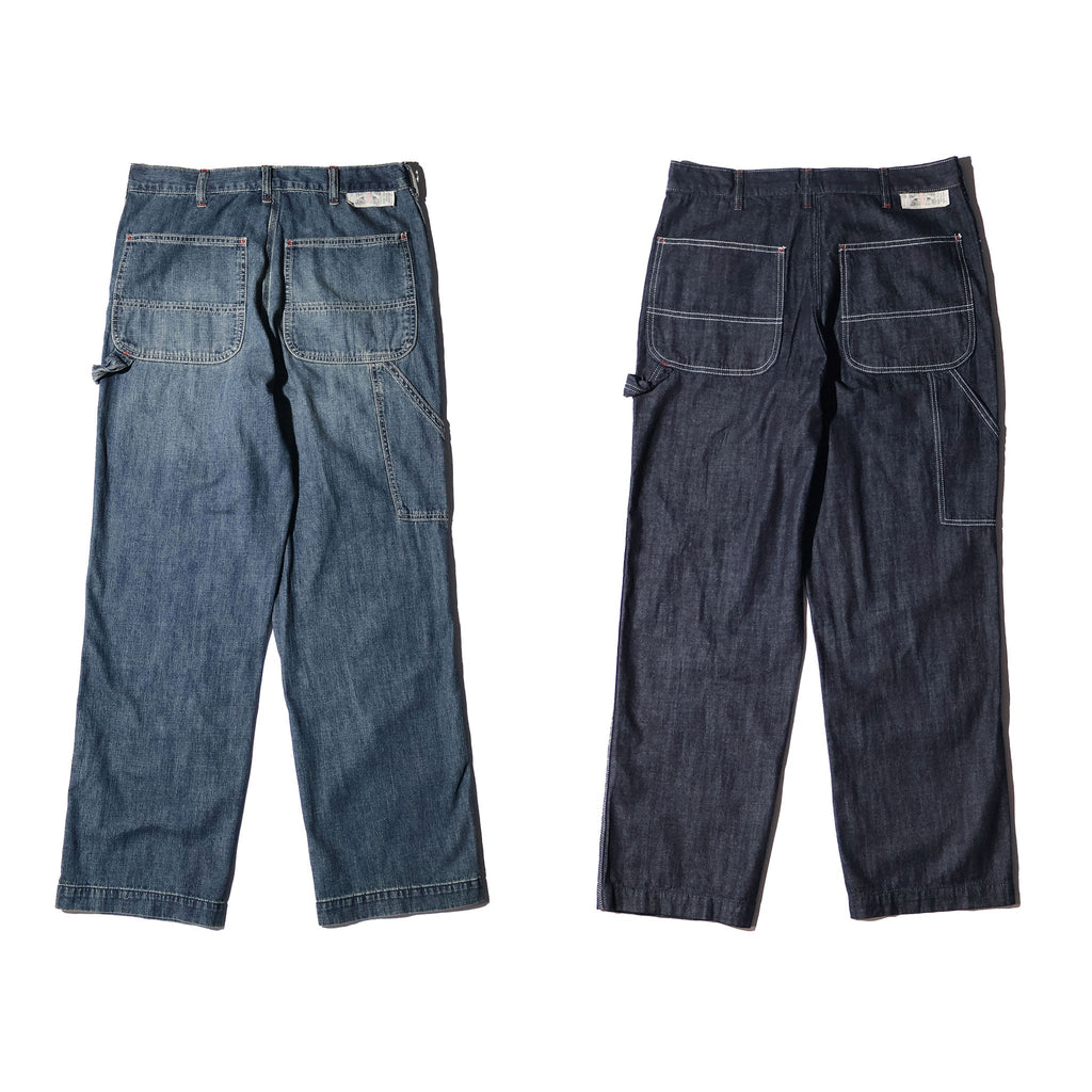 HOUSTON / 10175 U.S. COTTON DENIM PAINTER PANTS - TRUTH