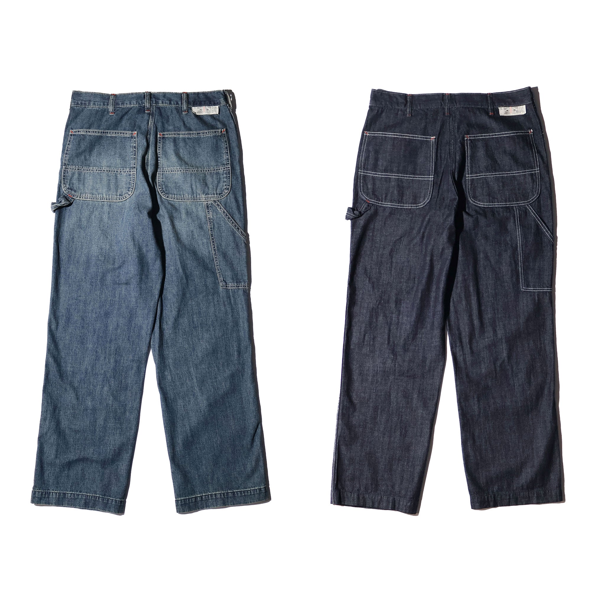HOUSTON / 10175 U.S. COTTON DENIM PAINTER PANTS - TRUTH