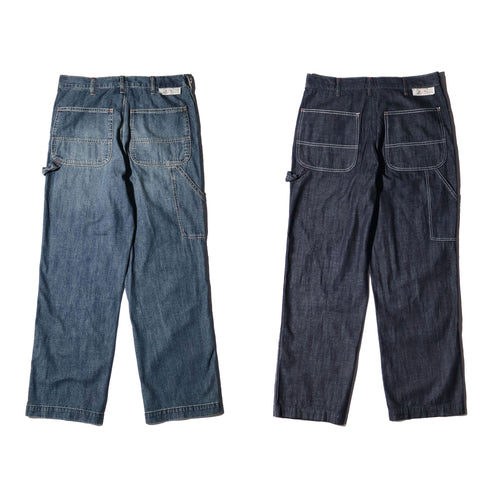 HOUSTON / 10175 U.S. COTTON DENIM PAINTER PANTS - TRUTH