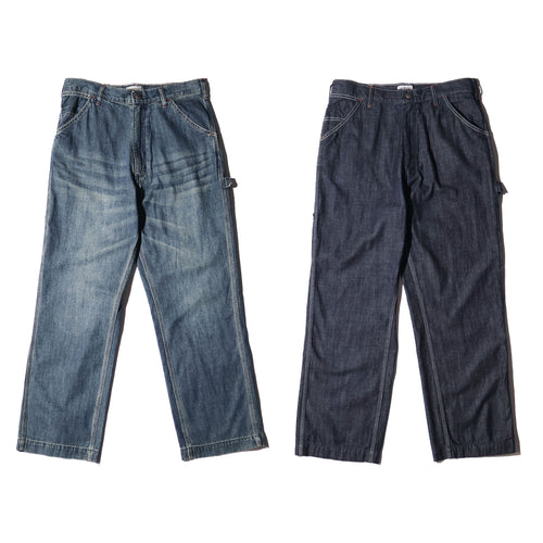 HOUSTON / 10175 U.S. COTTON DENIM PAINTER PANTS - TRUTH