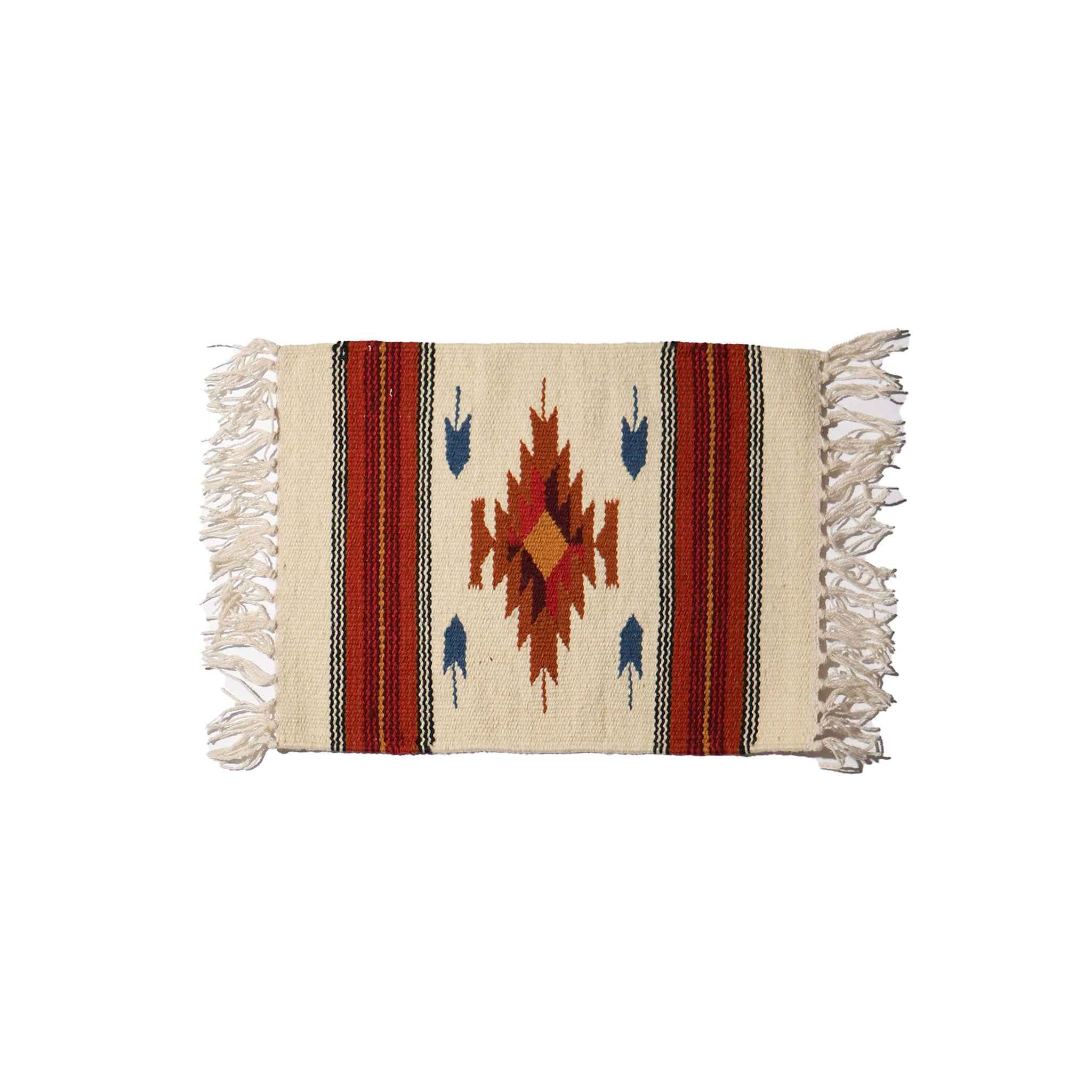 EL PASO SADDLEBLANKET / CHIMAYO STYLE MATS CREAM