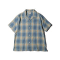 HOUSTON / 41273 INDIGO HB OMBRE CHECK S/S SHIRT - TRUTH