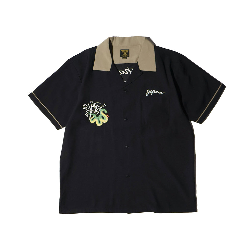 HOUSTON / 41279 SOUVENIR SHIRT (SKULL & SNAKE) - TRUTH