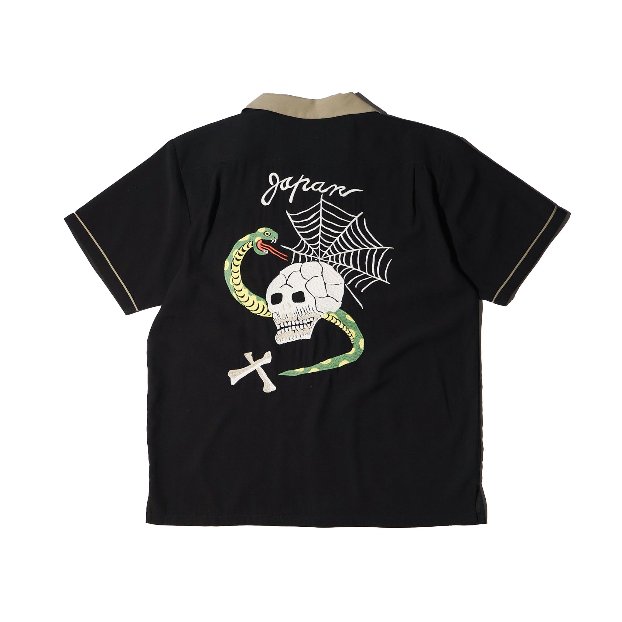 HOUSTON / 41279 SOUVENIR SHIRT (SKULL & SNAKE) - TRUTH