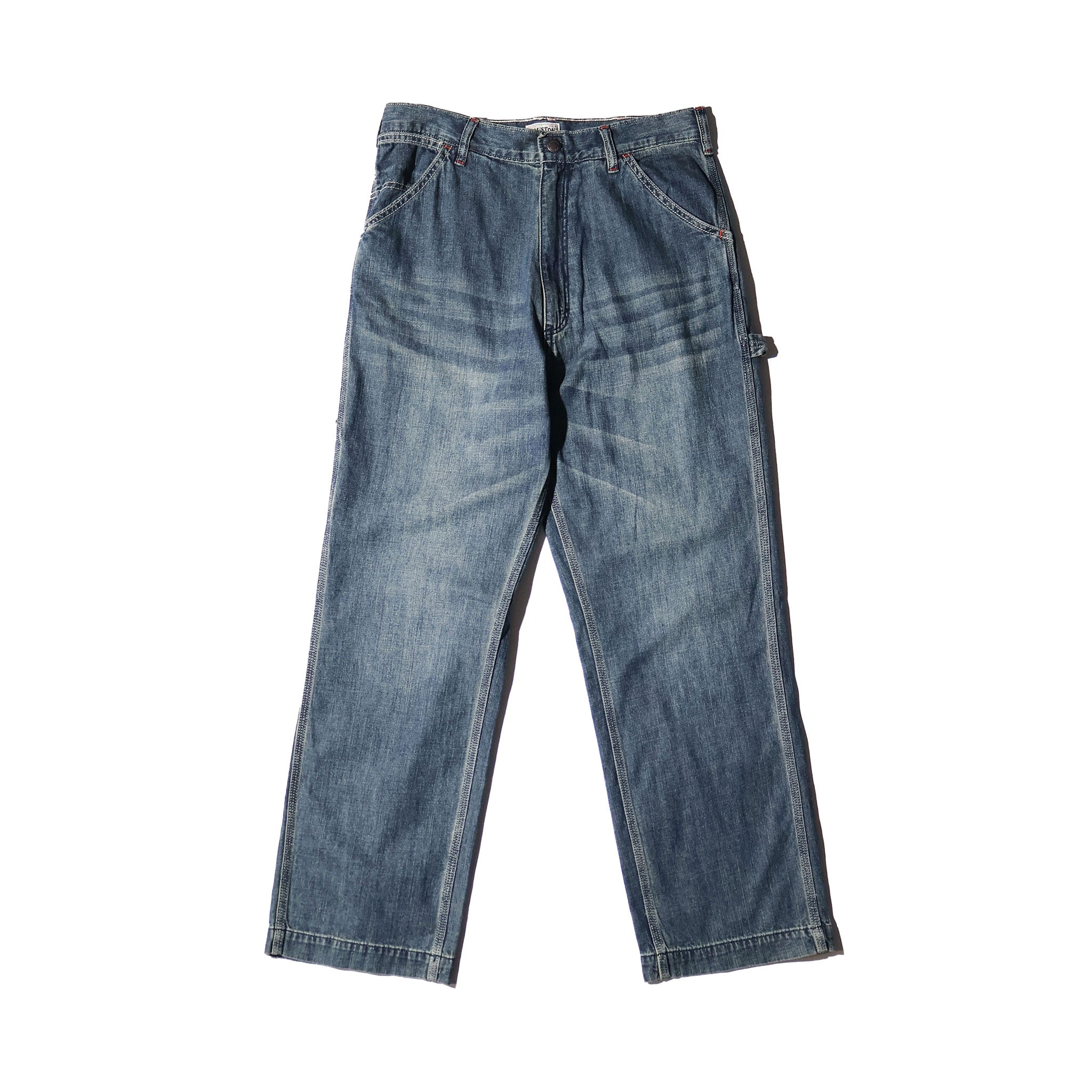 HOUSTON / 10175 U.S. COTTON DENIM PAINTER PANTS - TRUTH