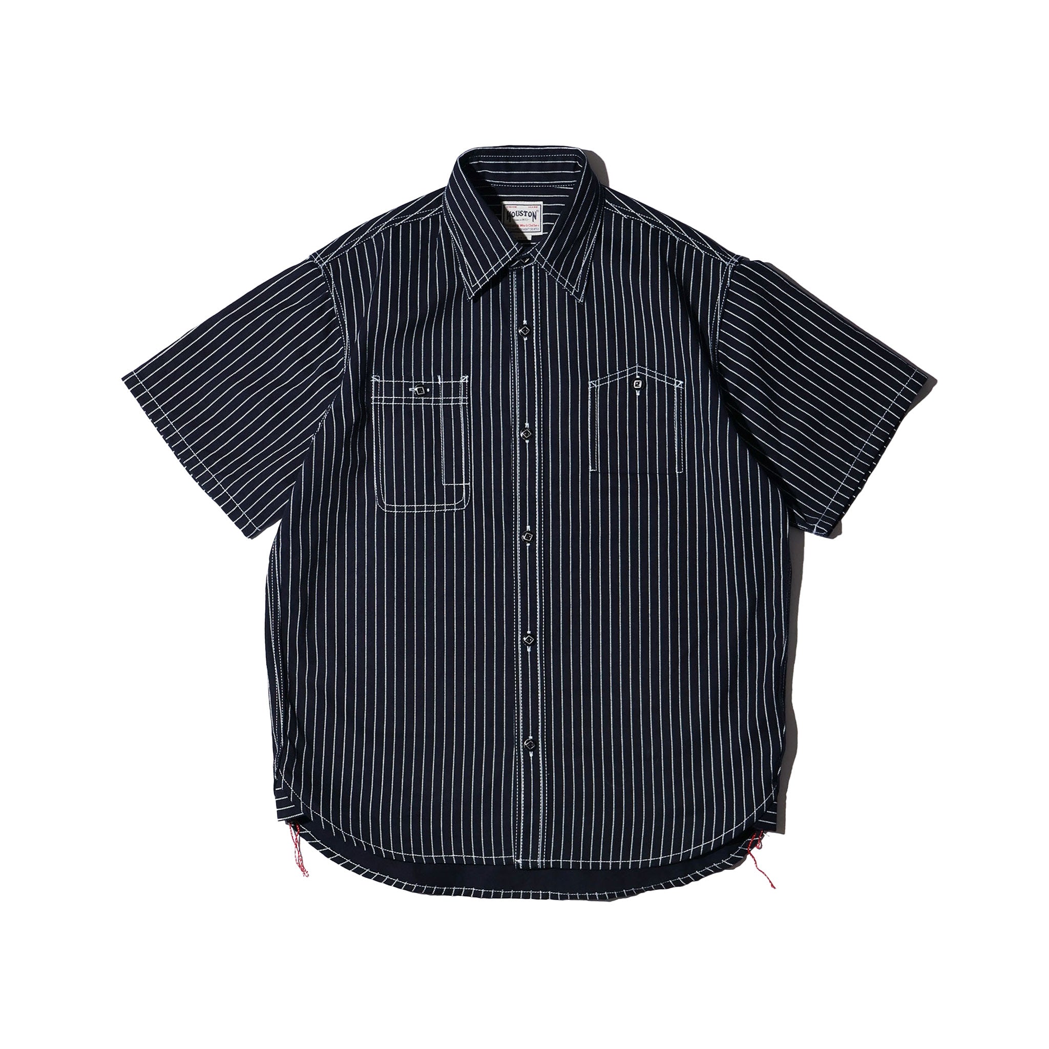 HOUSTON / 41350 WABASH S/S 40'S WORK SHIRTS