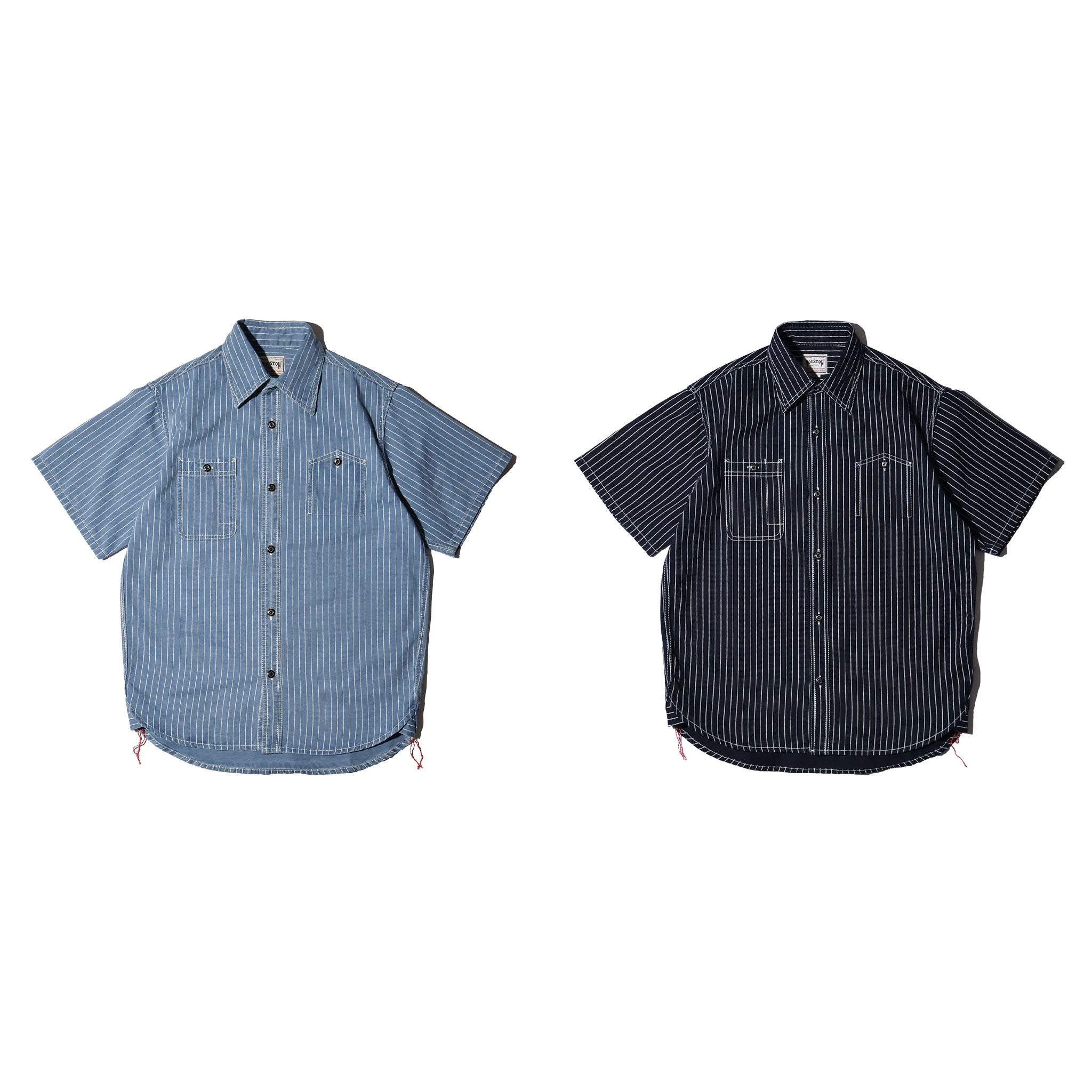 HOUSTON / 41350 WABASH S/S 40'S WORK SHIRTS